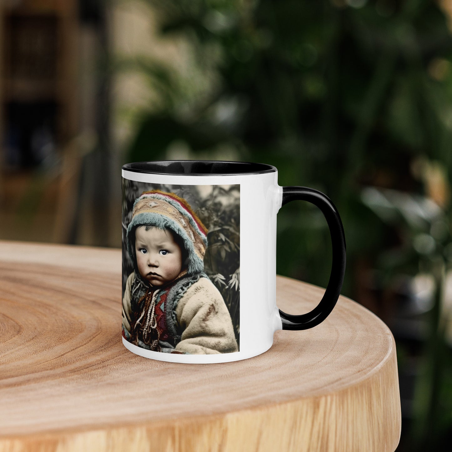 Mug / White Colored / Portrait Koelbjerg Child I