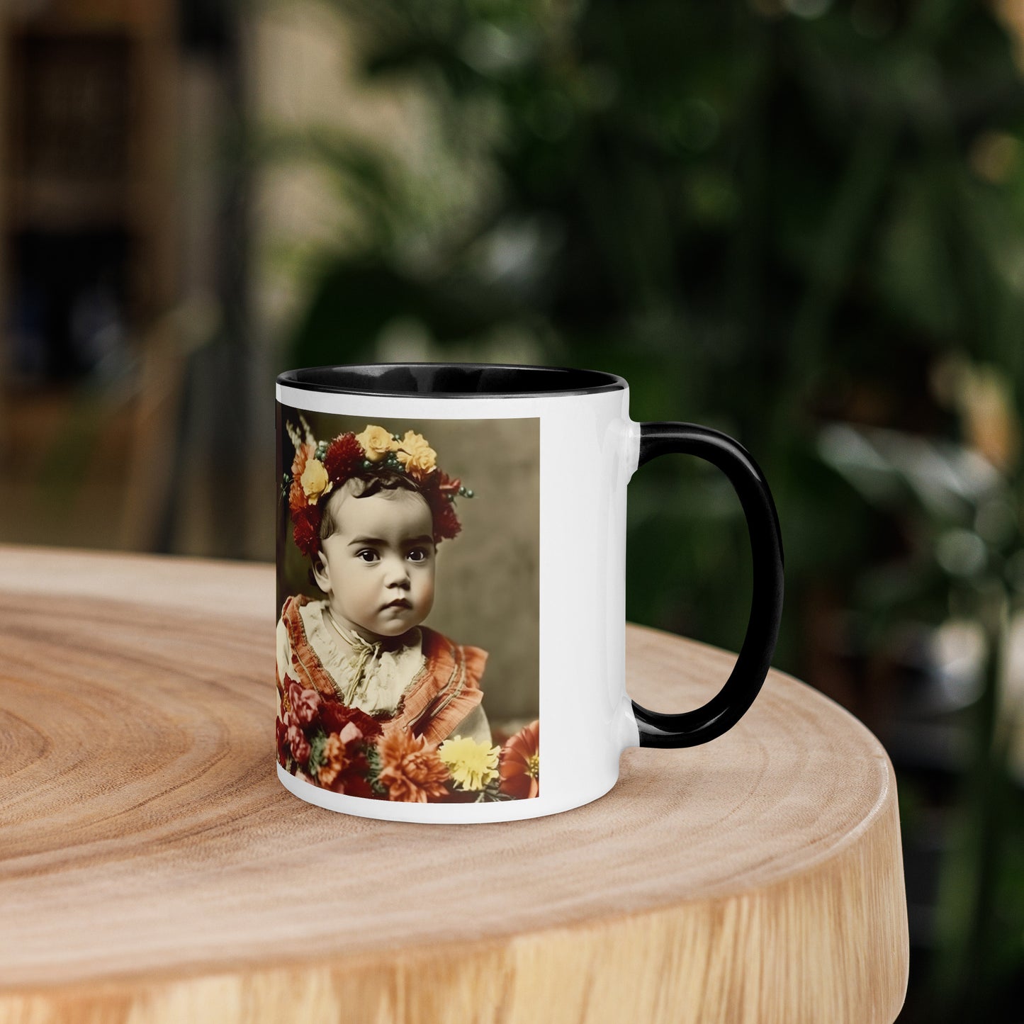 Mug / White Colored / Portrait Magdalena Frida I