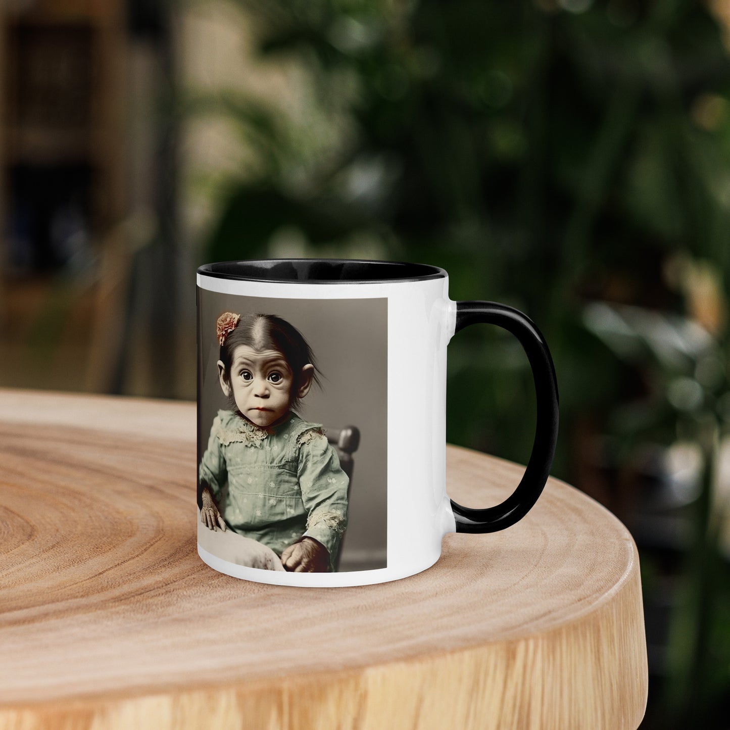 Mug / White Colored / Portrait Lucy Dinkinesh I