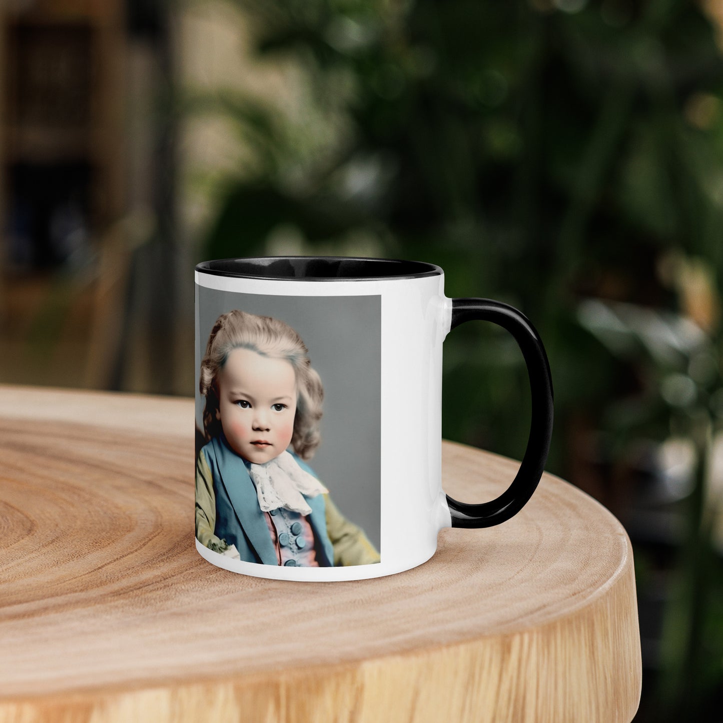 Mug / White Colored / Portrait Johann Sebastian V