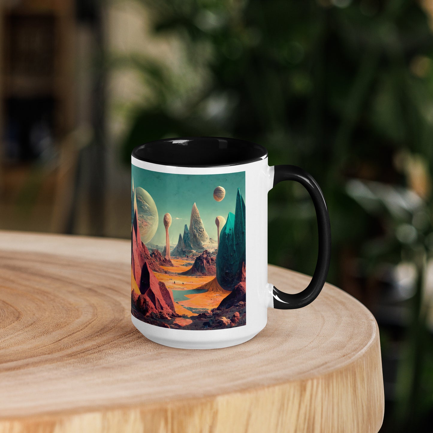 Mug / White Colored / Exoplanet #3