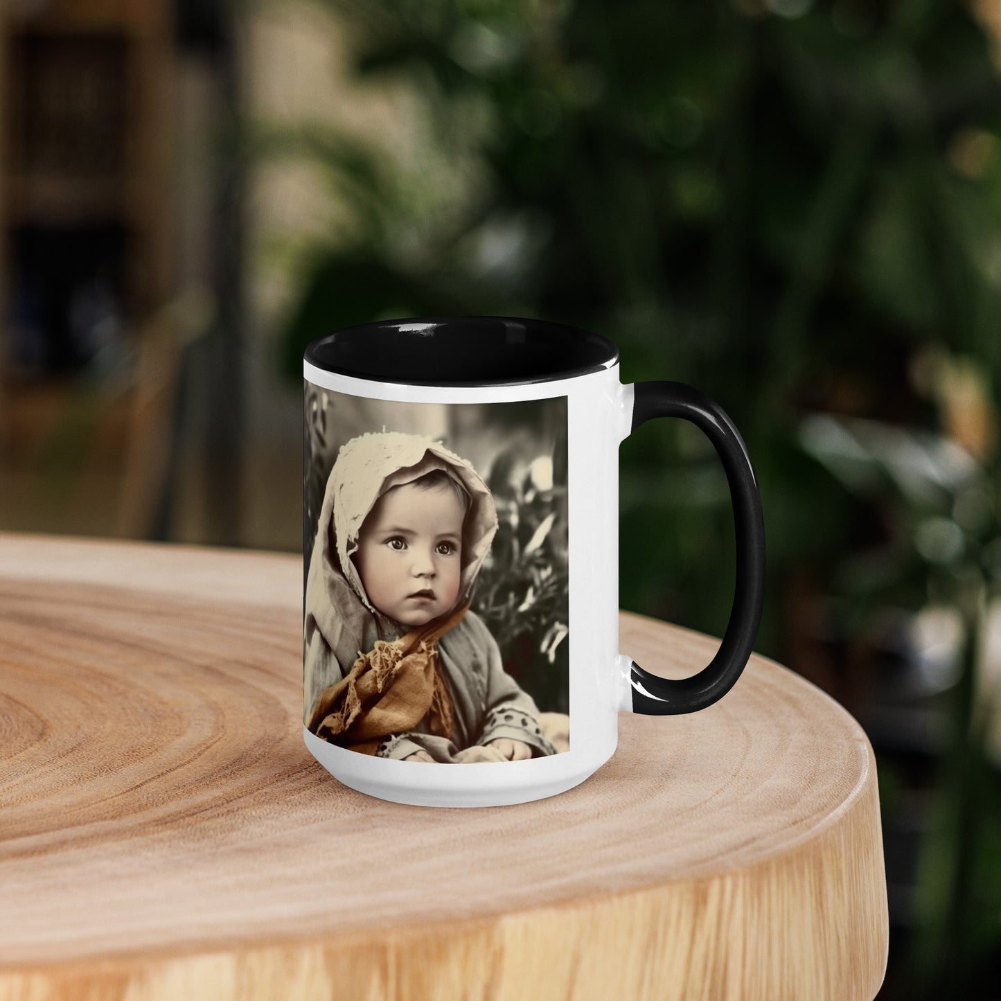 Mug / White Colored / Portrait Jesus Nazareth I