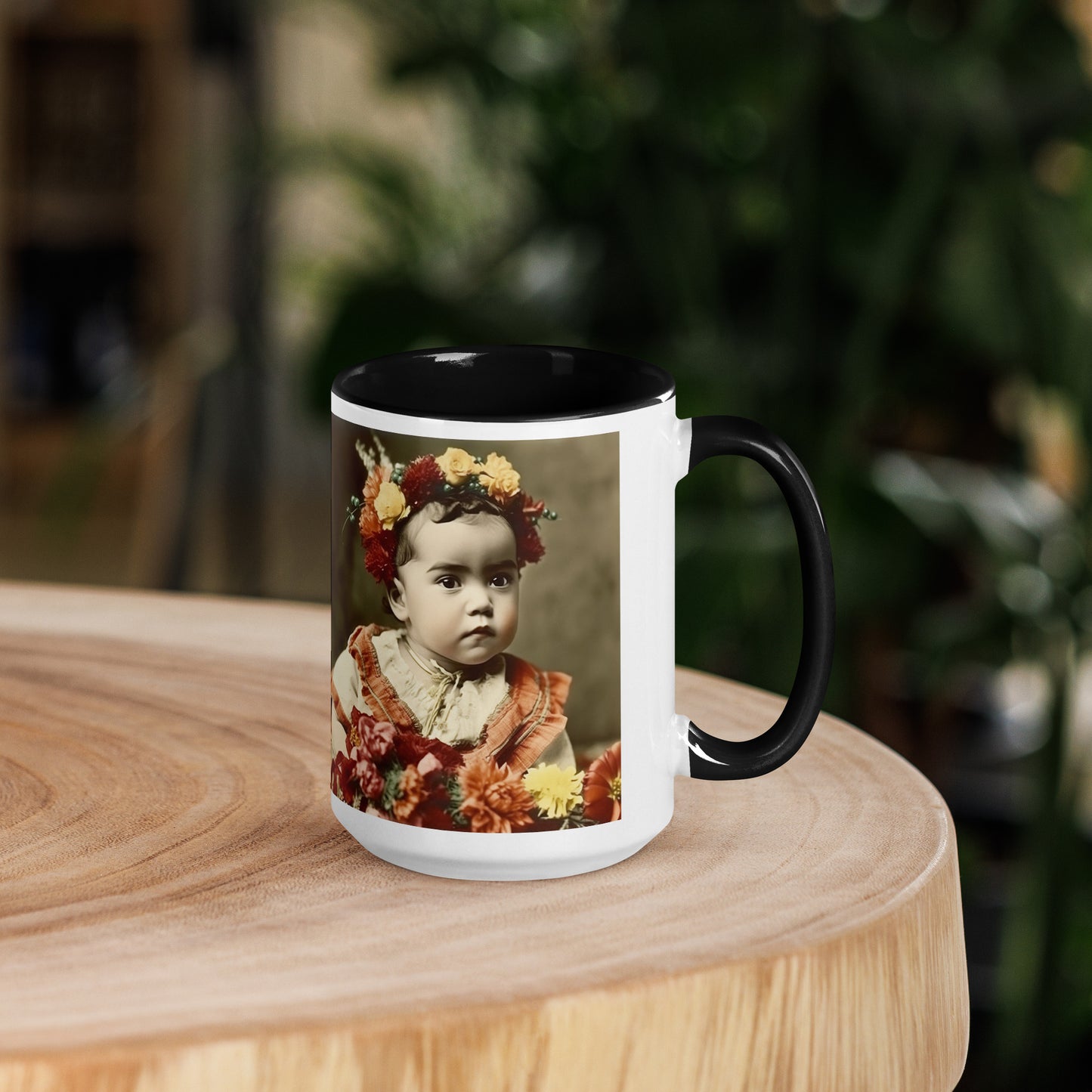 Mug / White Colored / Portrait Magdalena Frida I