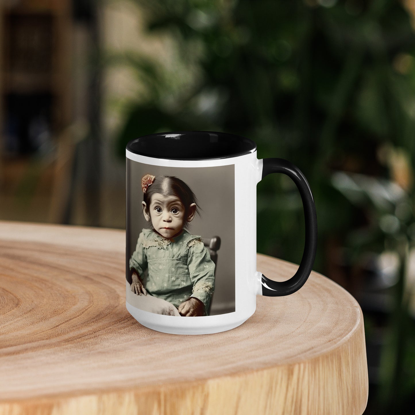 Mug / White Colored / Portrait Lucy Dinkinesh I