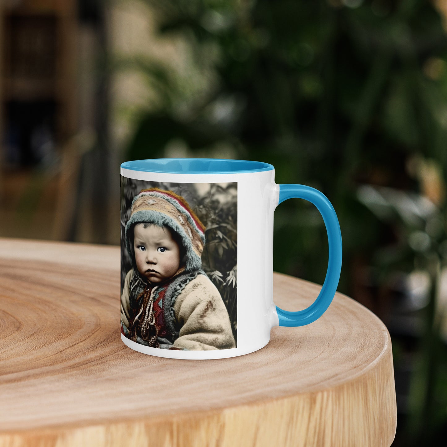 Mug / White Colored / Portrait Koelbjerg Child I