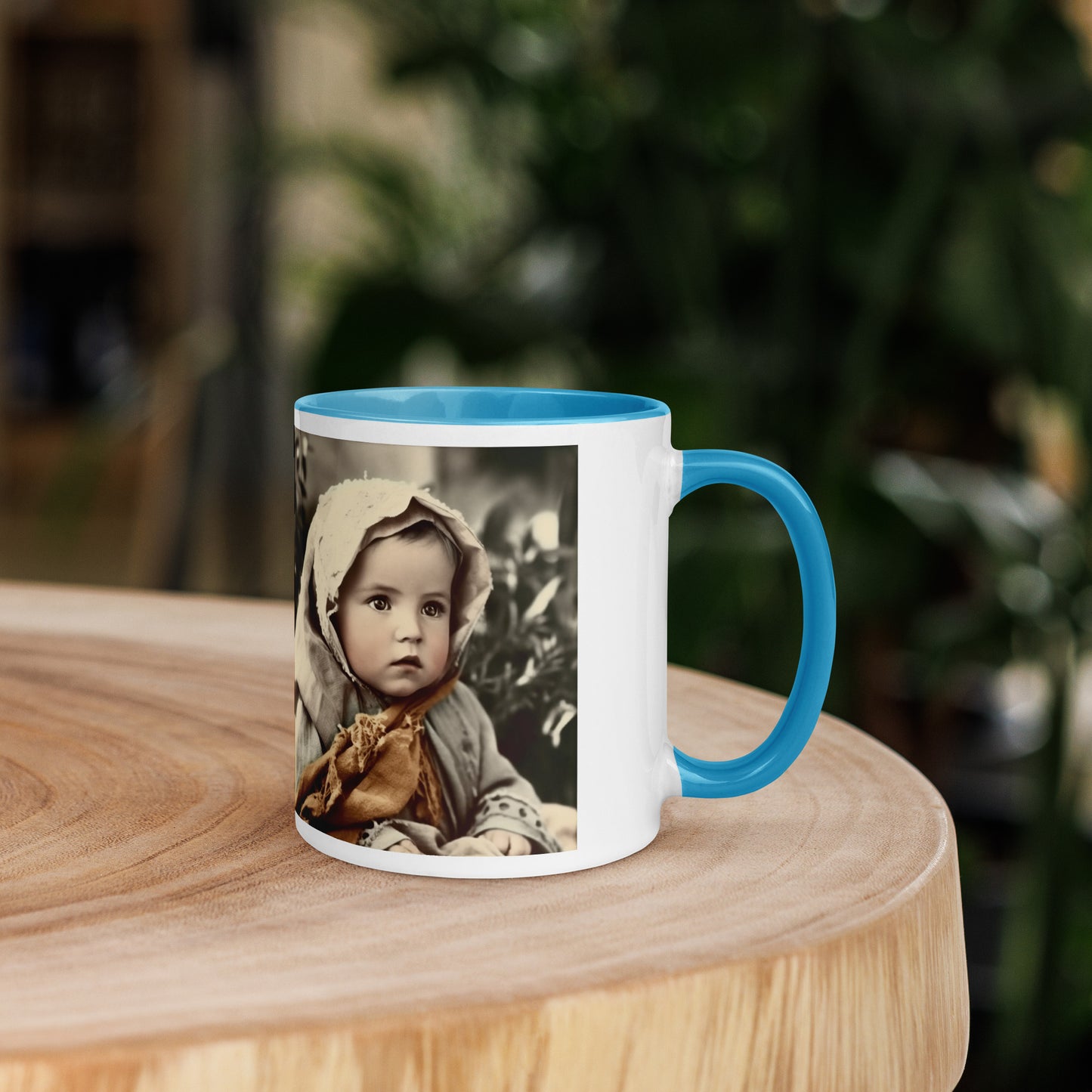 Mug / White Colored / Portrait Jesus Nazareth I