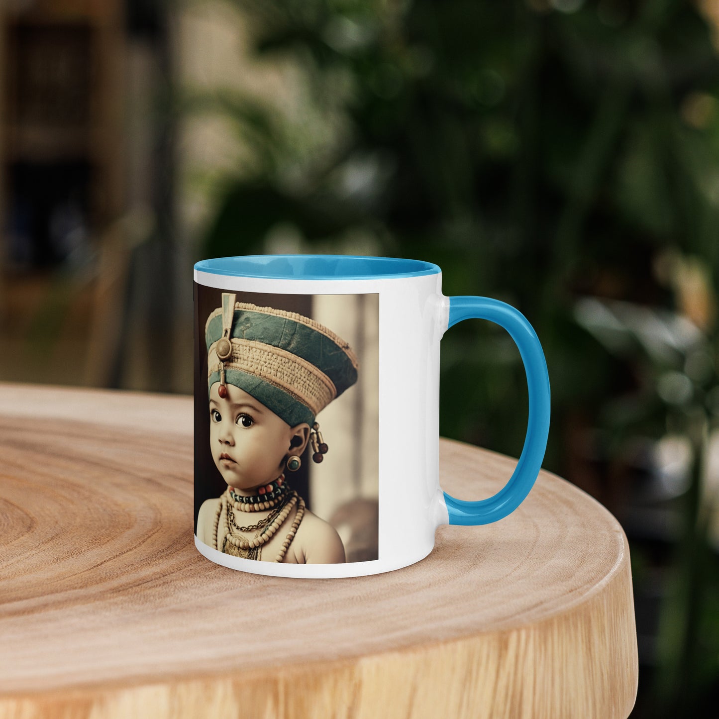 Mug / White Colored / Portrait Nefertiti Neferneferuaten I