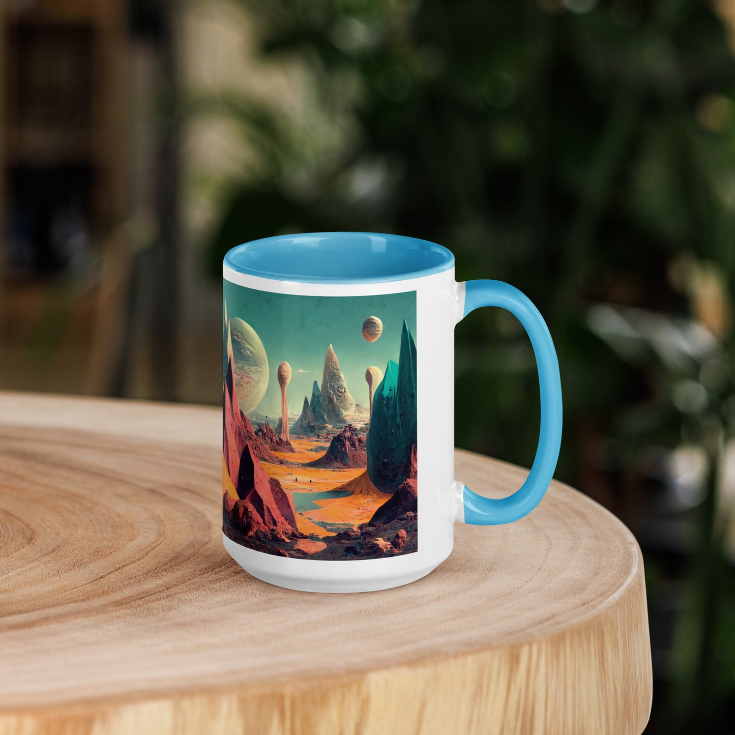 Mug / White Colored / Exoplanet #3