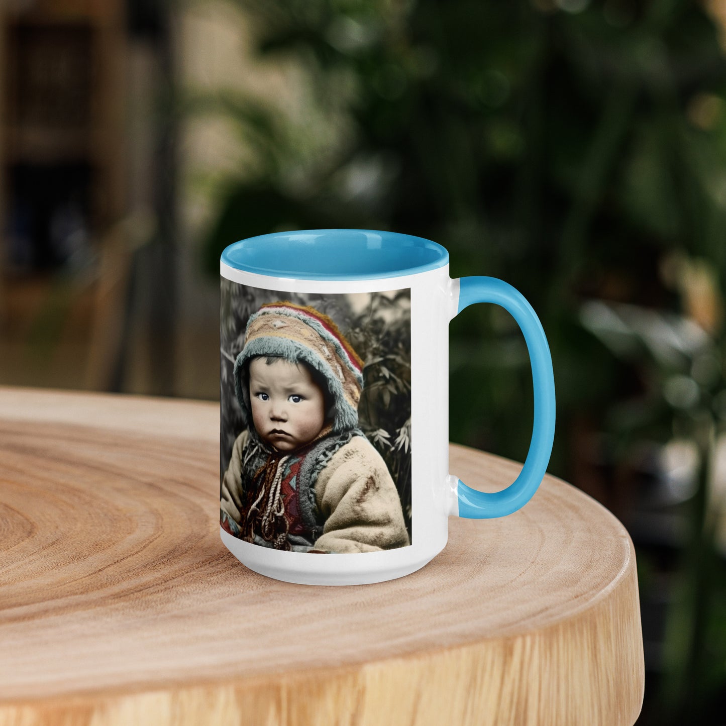 Mug / White Colored / Portrait Koelbjerg Child I