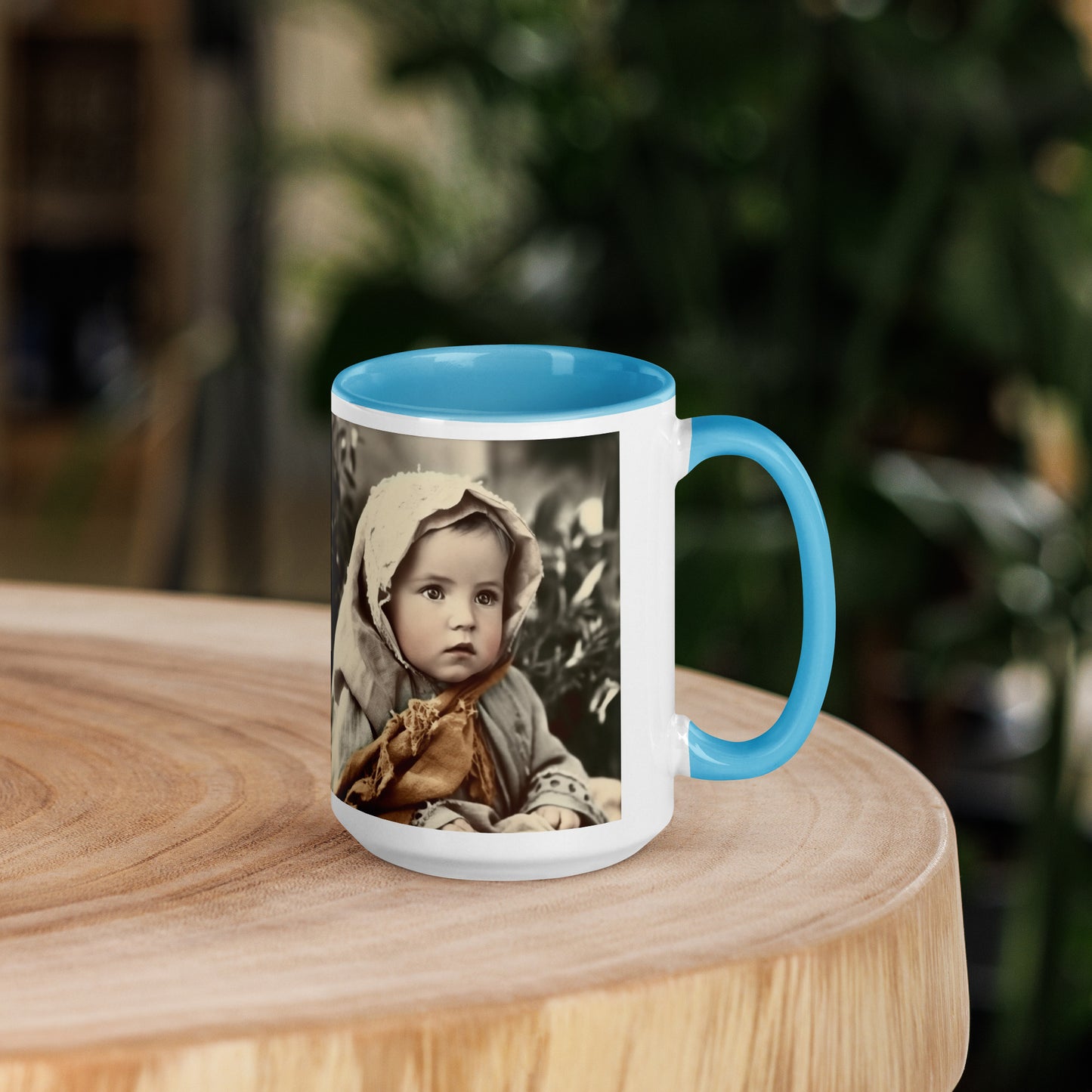 Mug / White Colored / Portrait Jesus Nazareth I