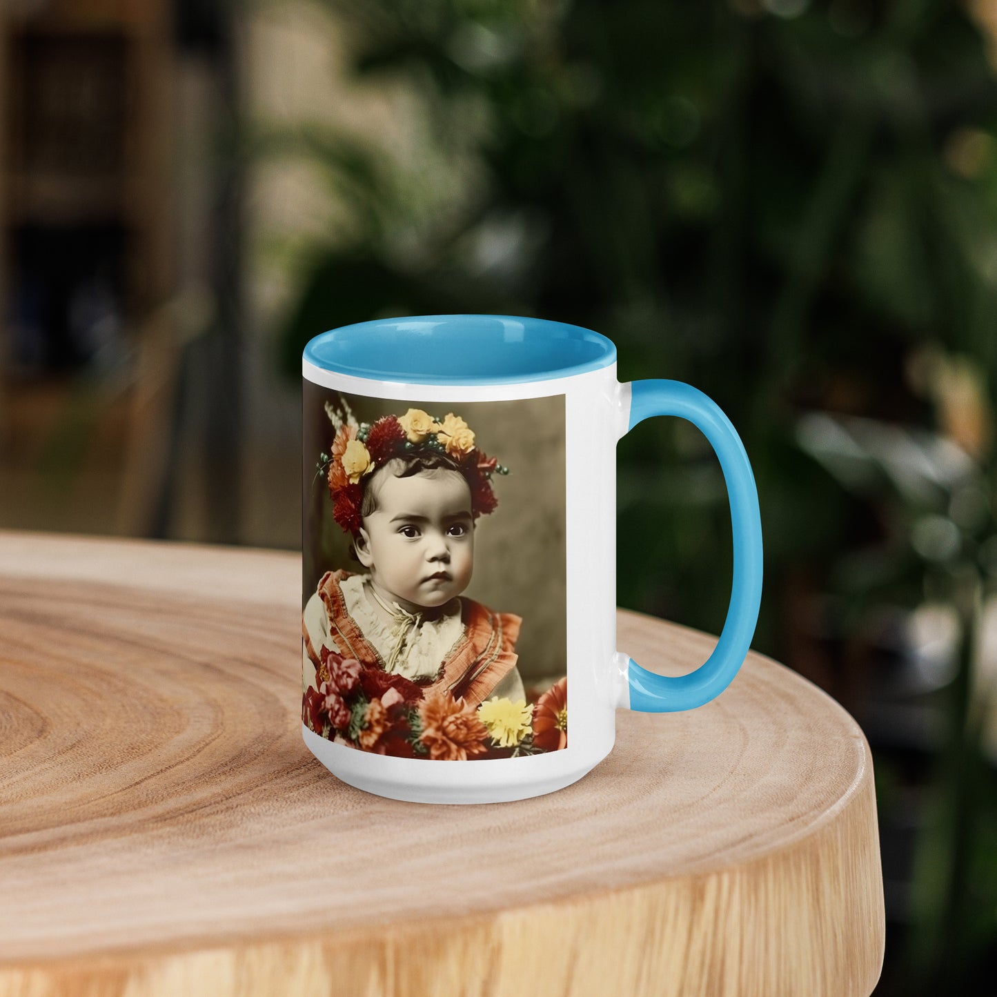 Mug / White Colored / Portrait Magdalena Frida I