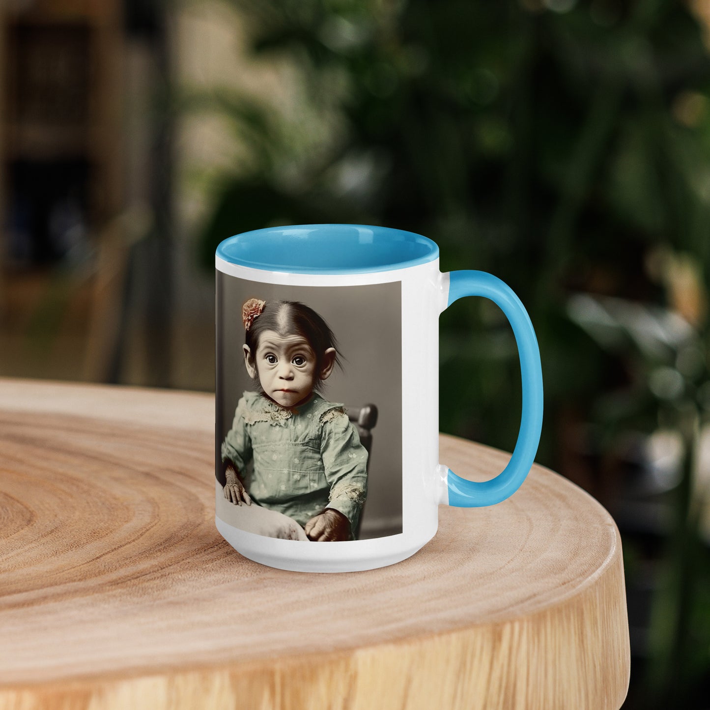 Mug / White Colored / Portrait Lucy Dinkinesh I