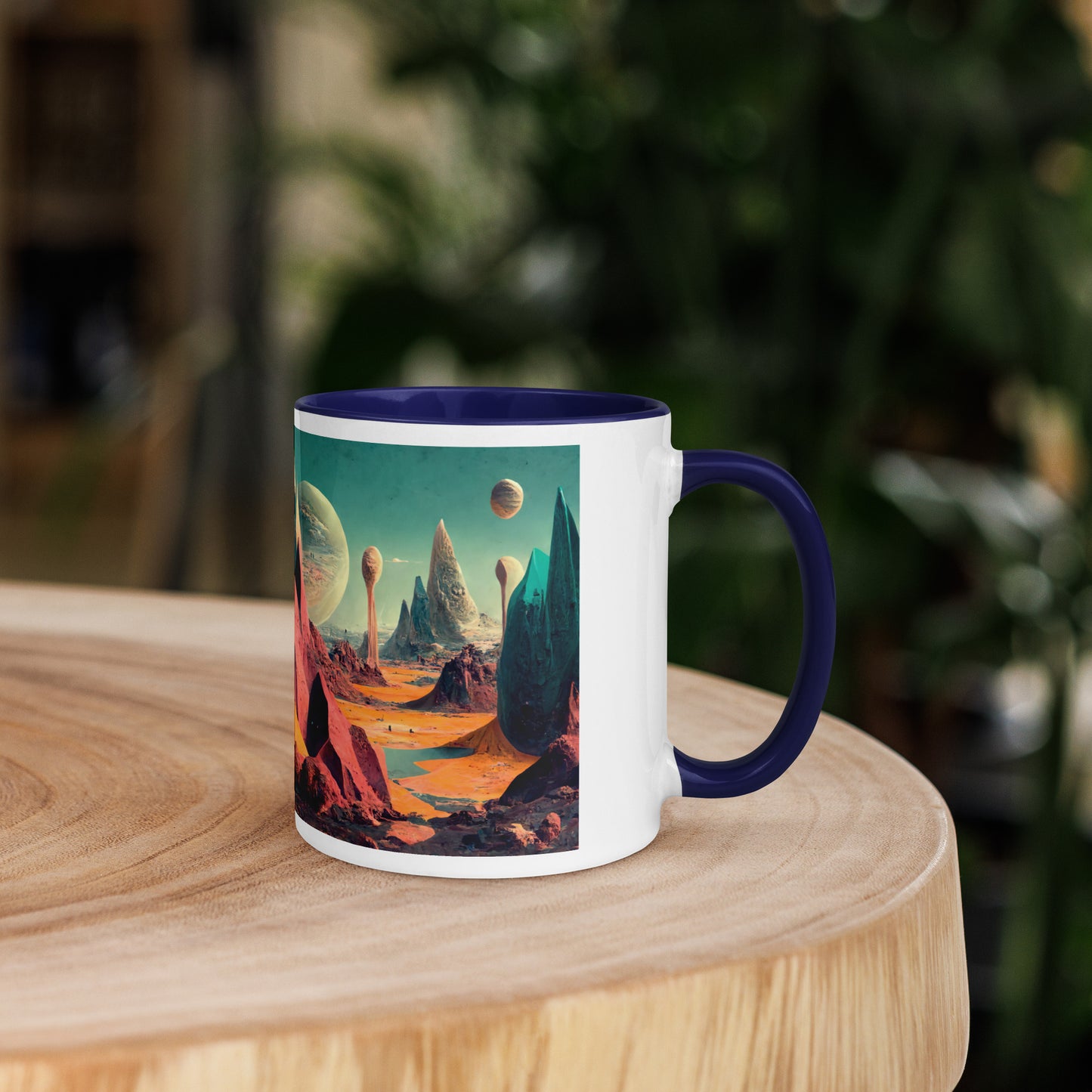 Mug / White Colored / Exoplanet #3