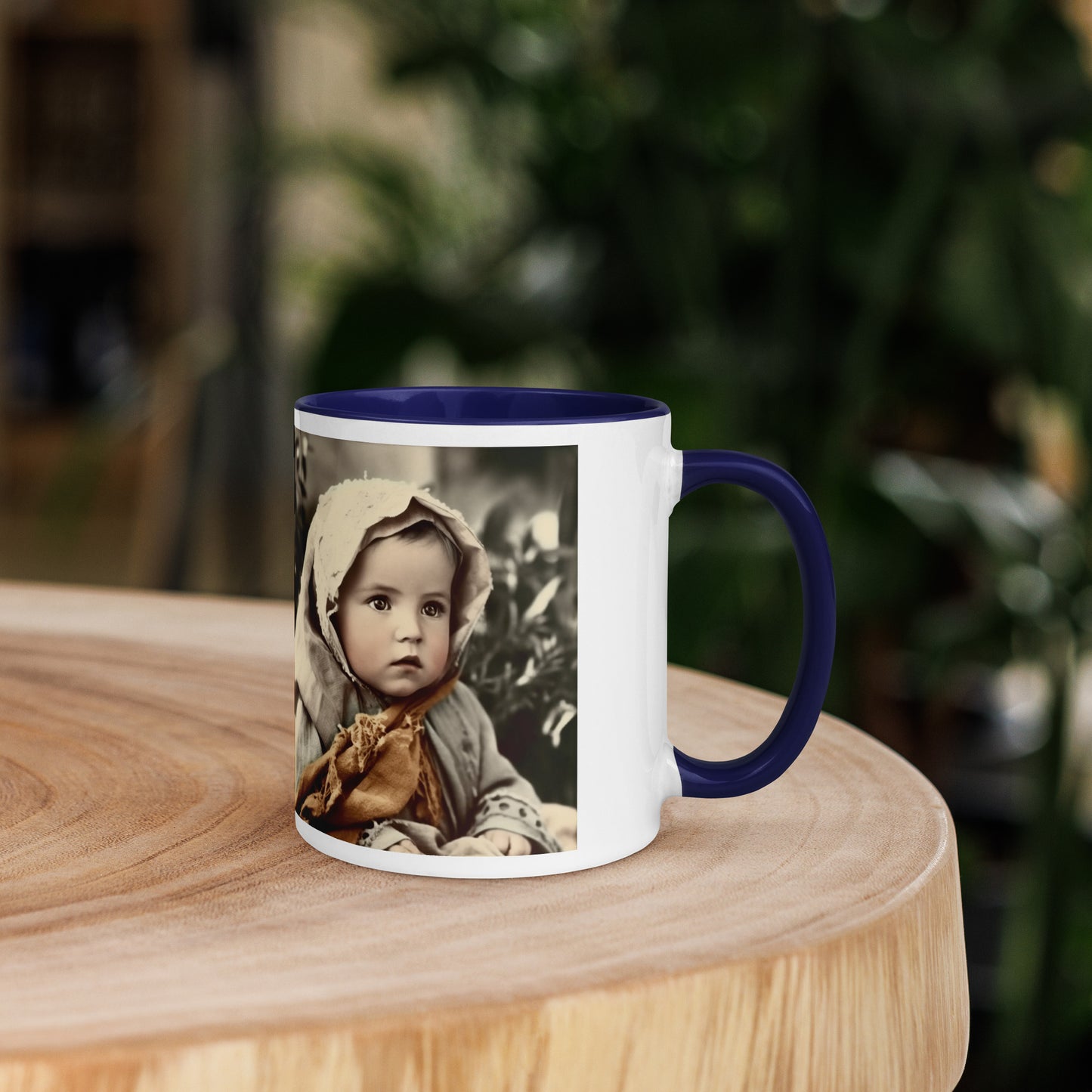 Mug / White Colored / Portrait Jesus Nazareth I