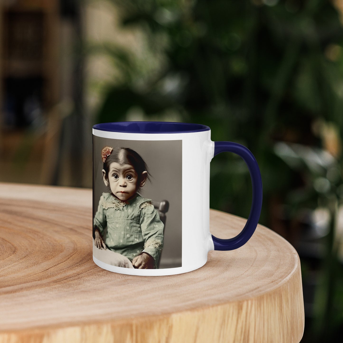 Mug / White Colored / Portrait Lucy Dinkinesh I