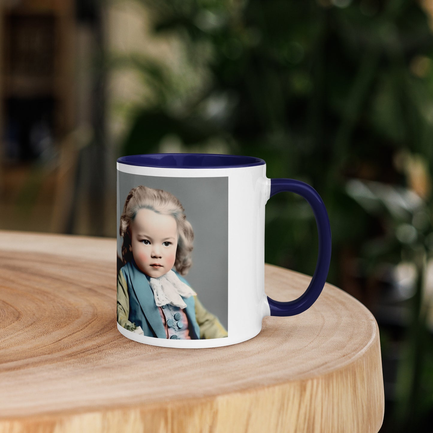 Mug / White Colored / Portrait Johann Sebastian V