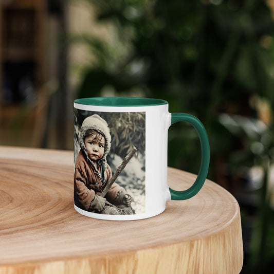 Mug / White Colored / Portrait Ötzi Tisenjoch I