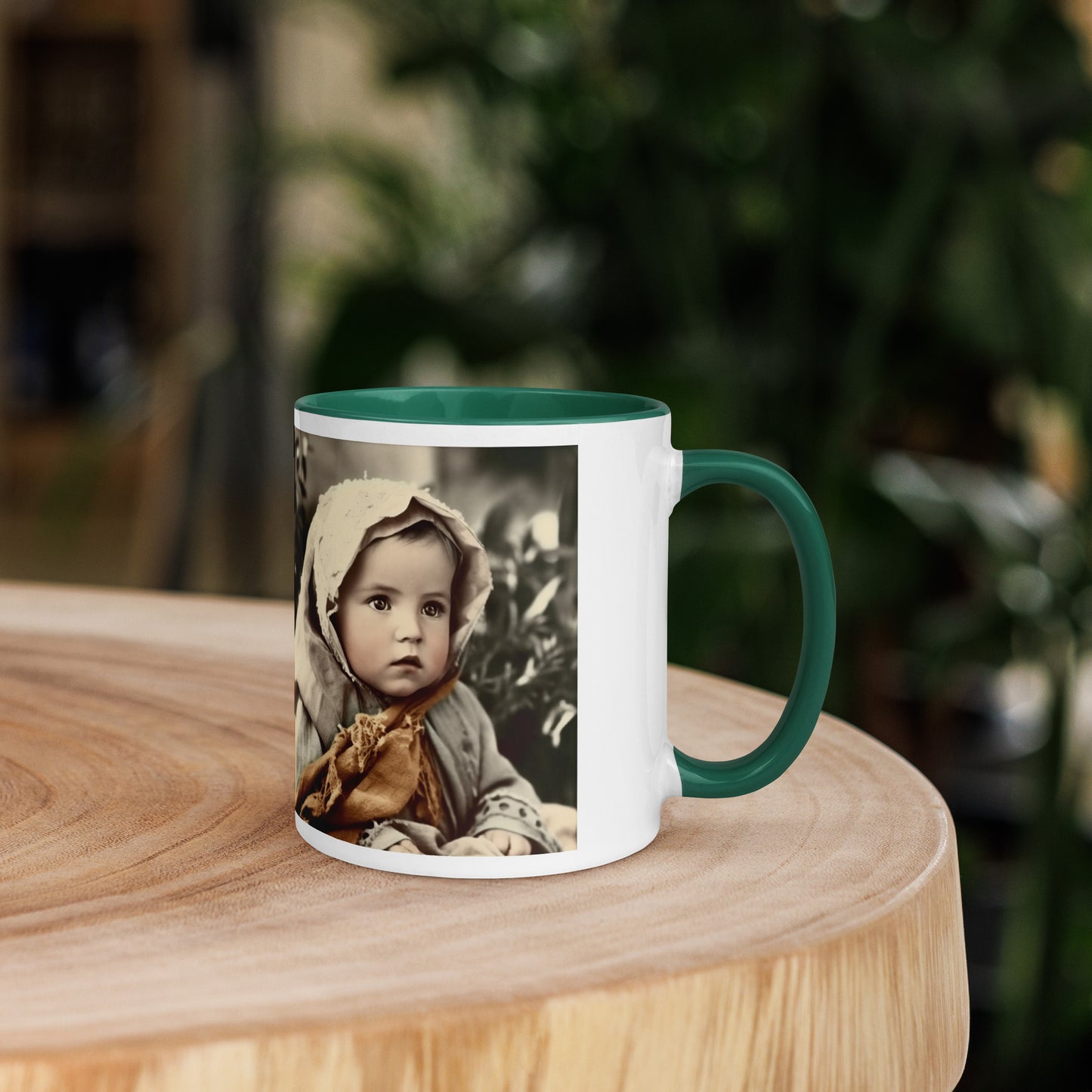 Mug / White Colored / Portrait Jesus Nazareth I