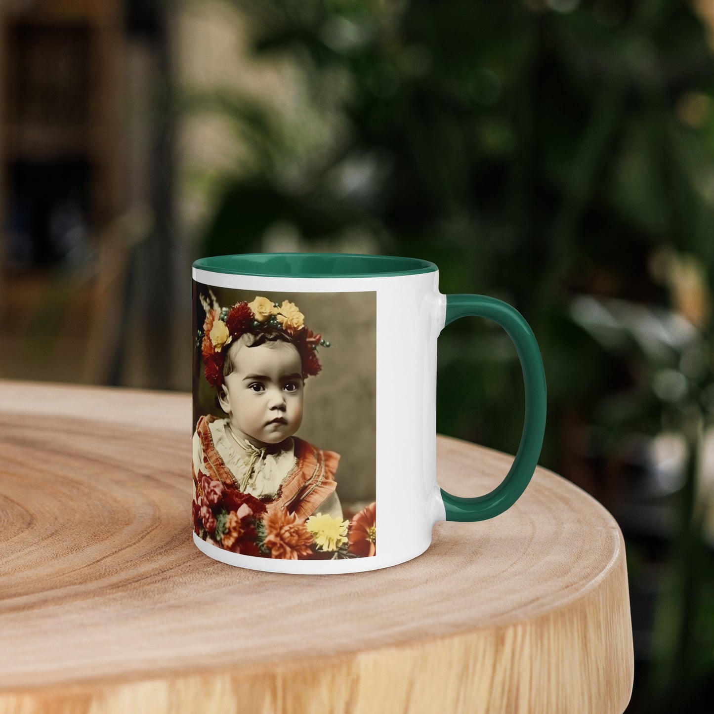 Mug / White Colored / Portrait Magdalena Frida I