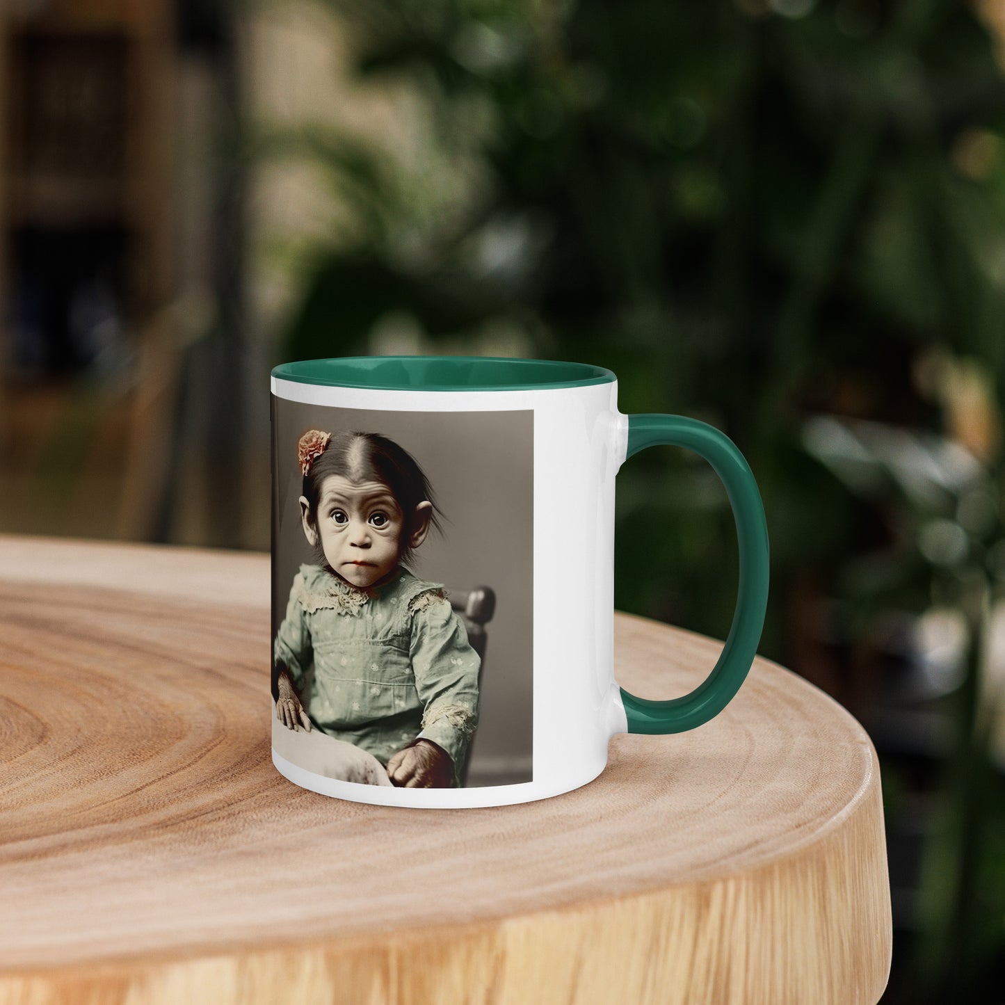 Mug / White Colored / Portrait Lucy Dinkinesh I