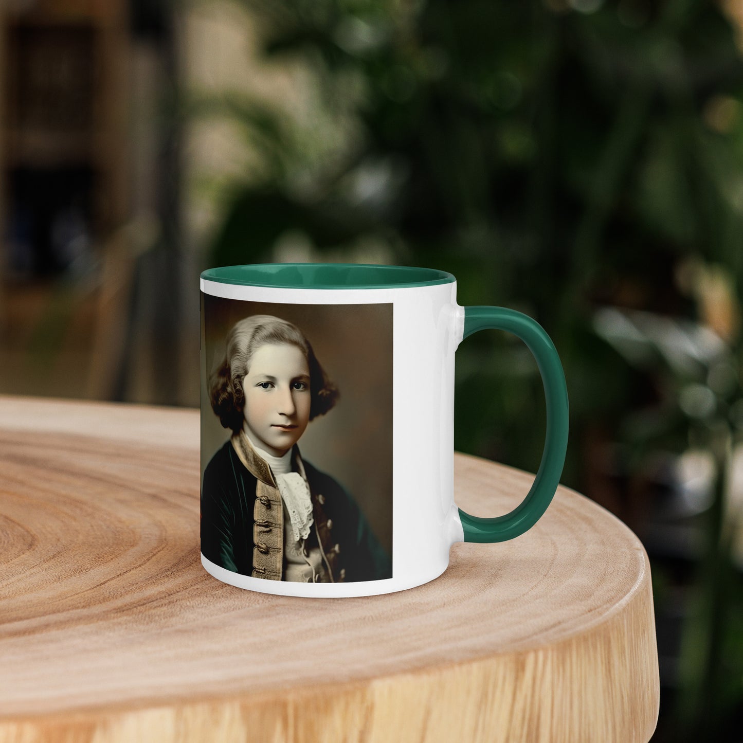 Mug / White Colored / Portrait George Augustine I