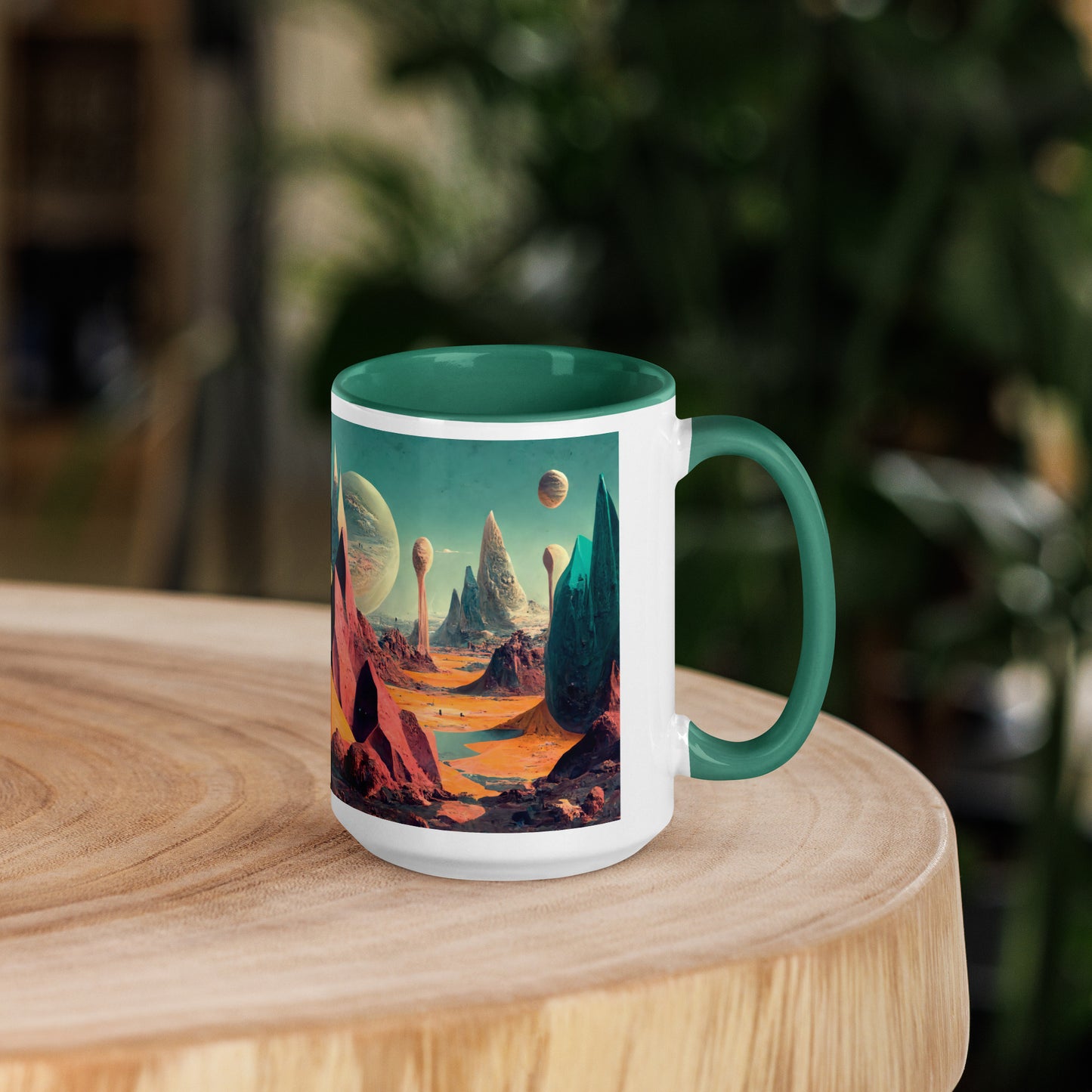 Mug / White Colored / Exoplanet #3