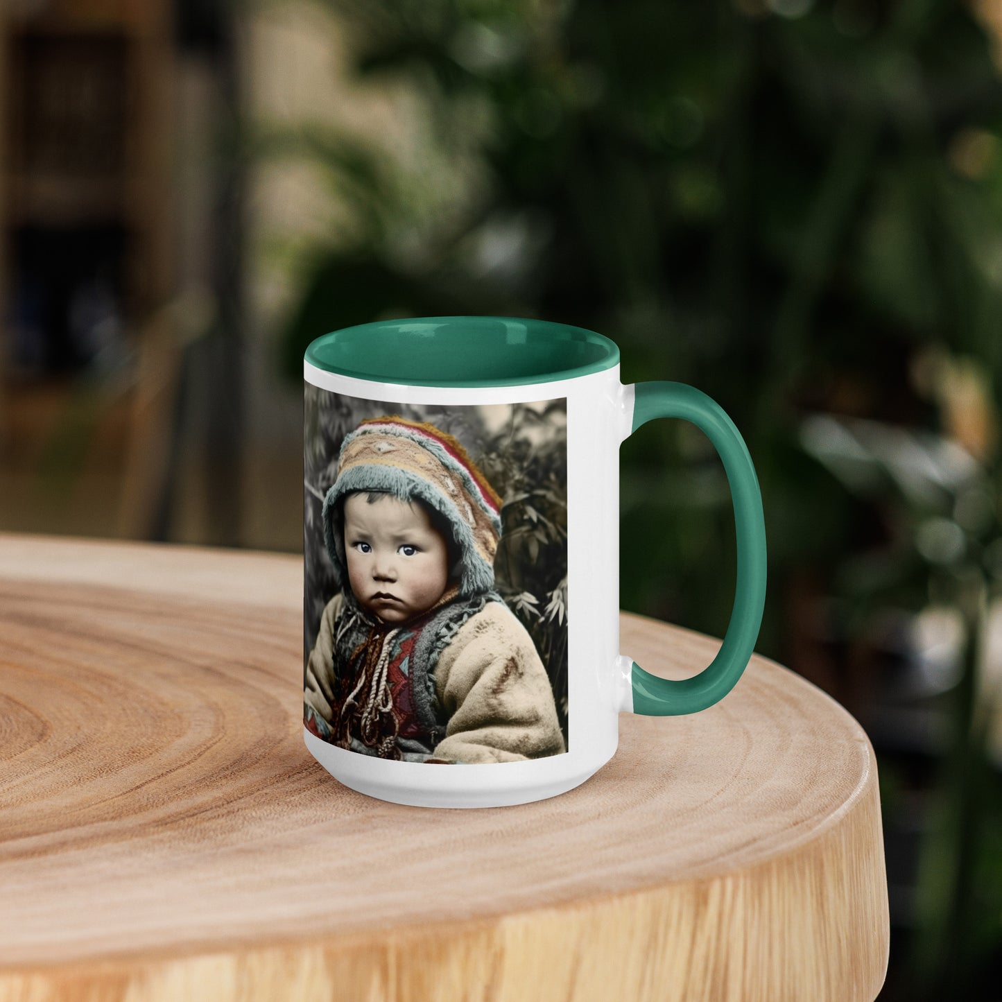 Mug / White Colored / Portrait Koelbjerg Child I