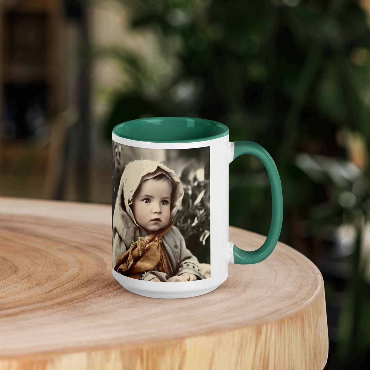 Mug / White Colored / Portrait Jesus Nazareth I