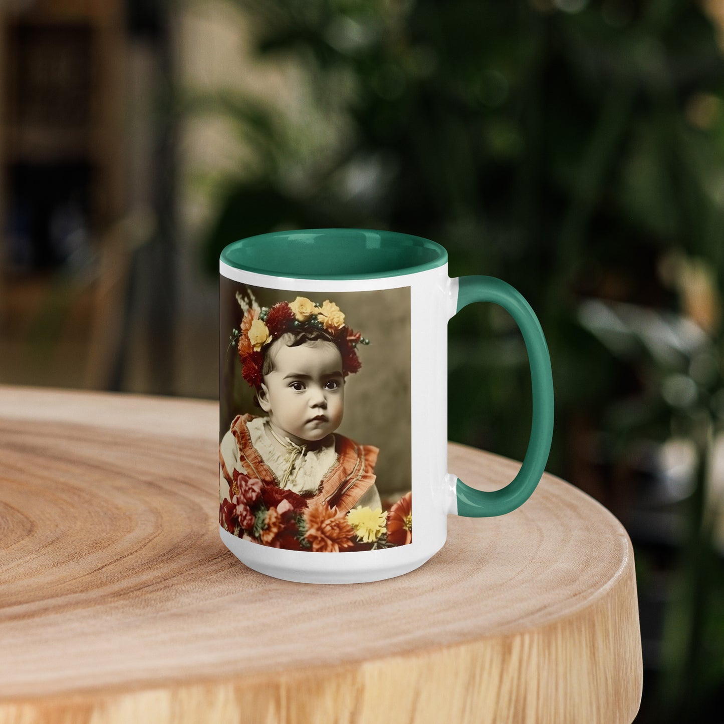 Mug / White Colored / Portrait Magdalena Frida I