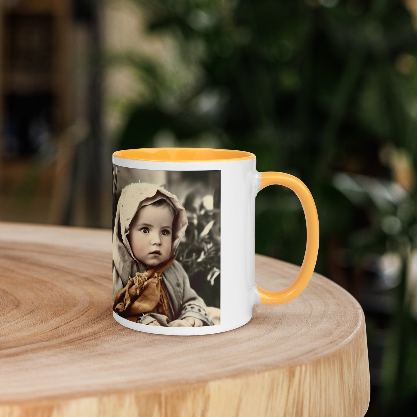 Mug / White Colored / Portrait Jesus Nazareth I