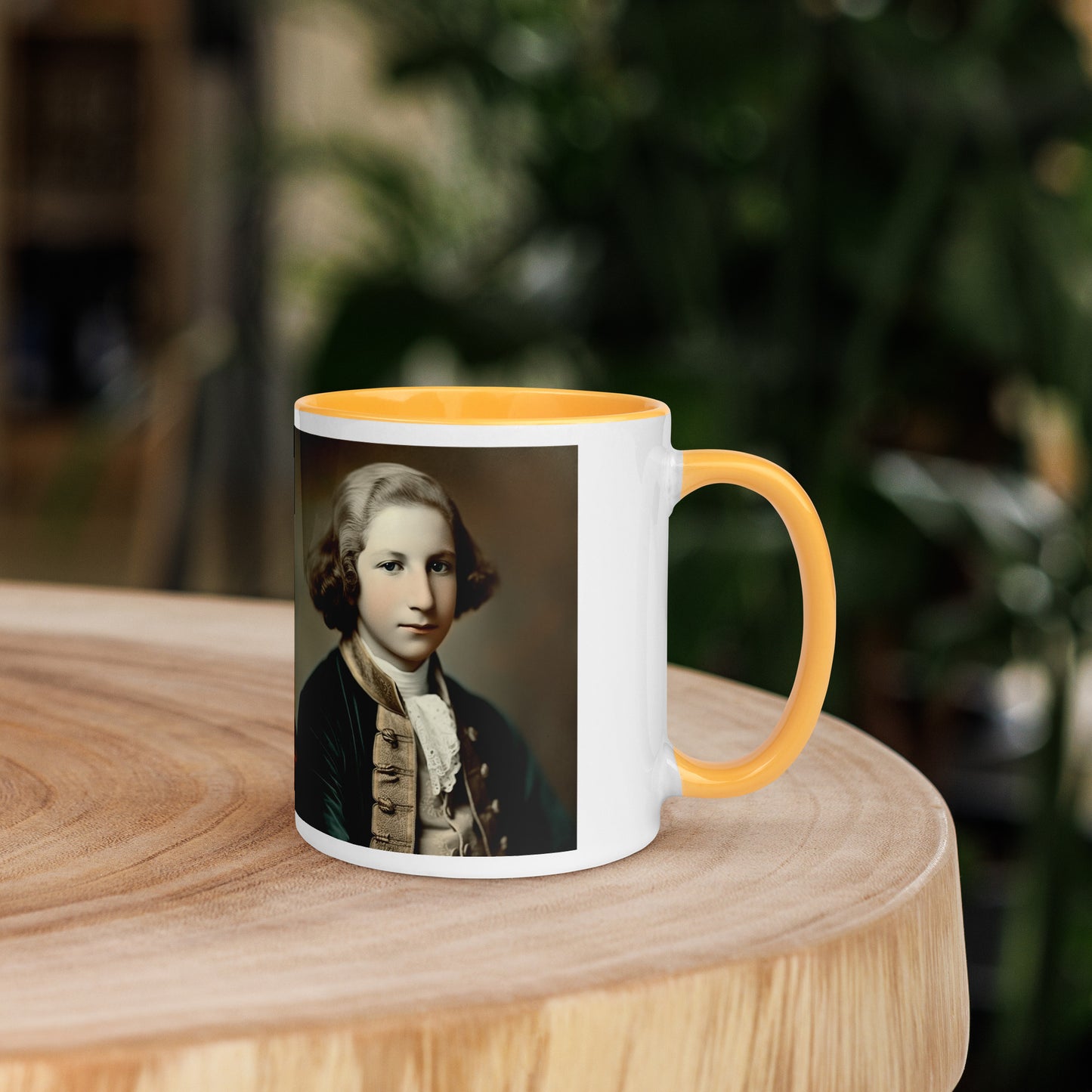 Mug / White Colored / Portrait George Augustine I