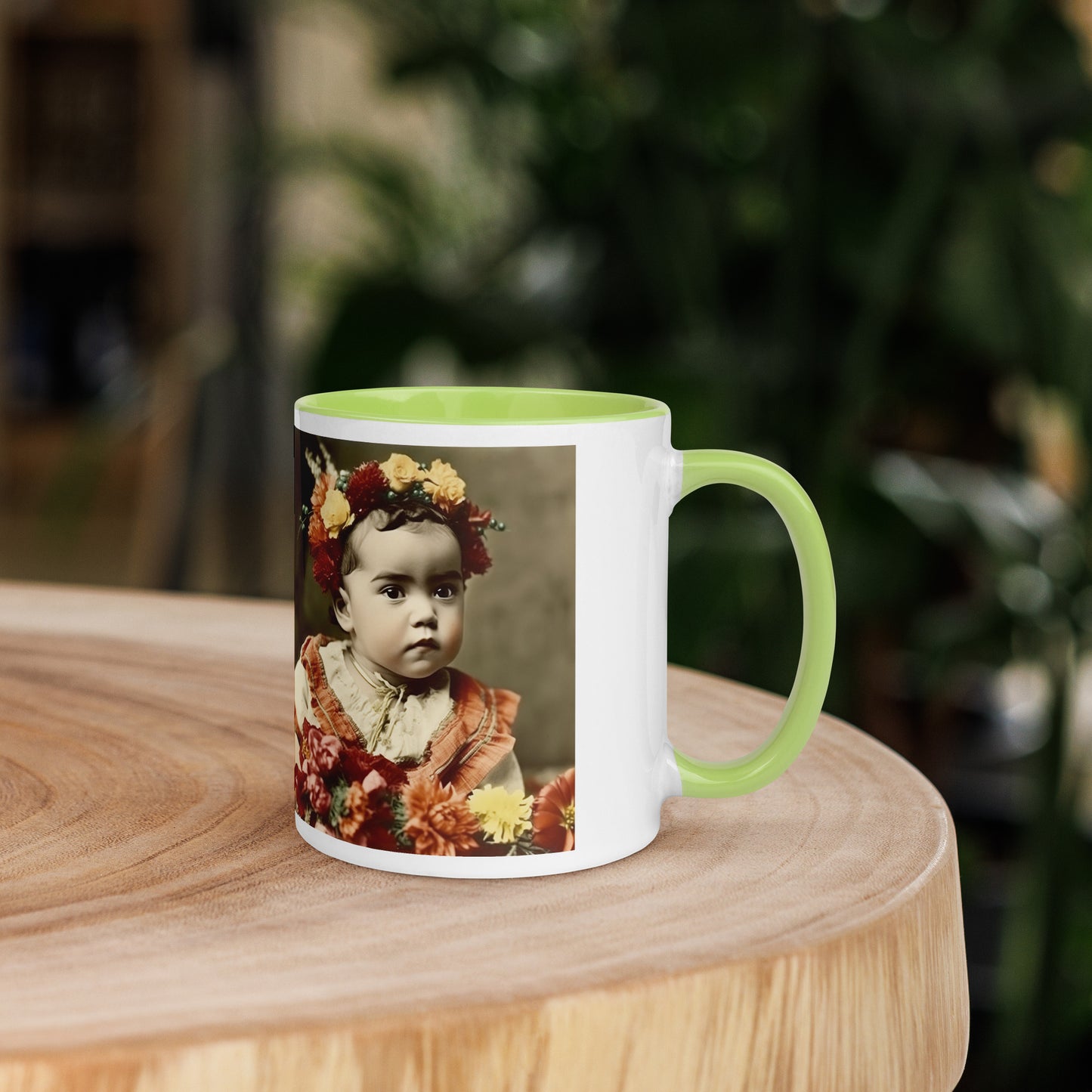 Mug / White Colored / Portrait Magdalena Frida I