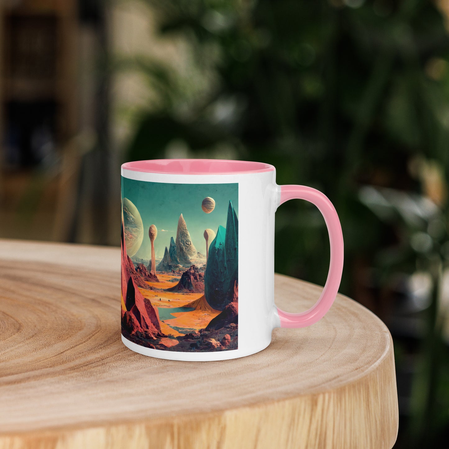 Mug / White Colored / Exoplanet #3