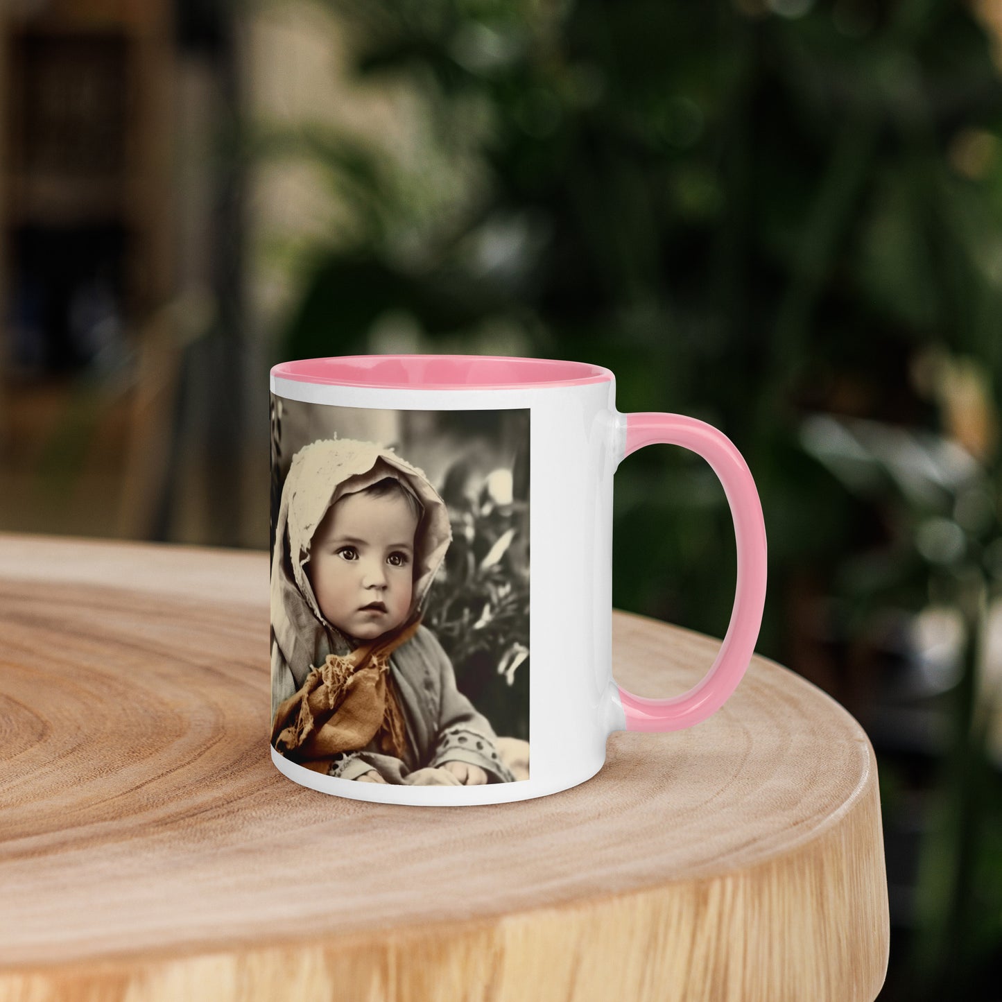 Mug / White Colored / Portrait Jesus Nazareth I