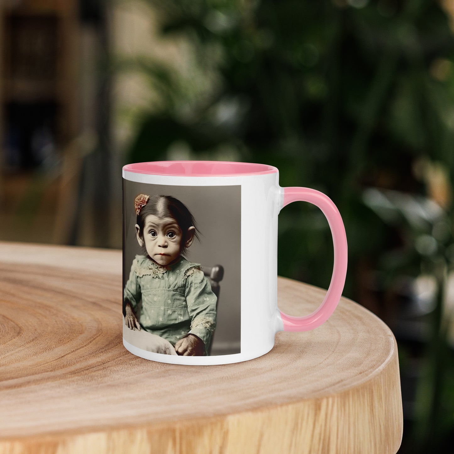 Mug / White Colored / Portrait Lucy Dinkinesh I