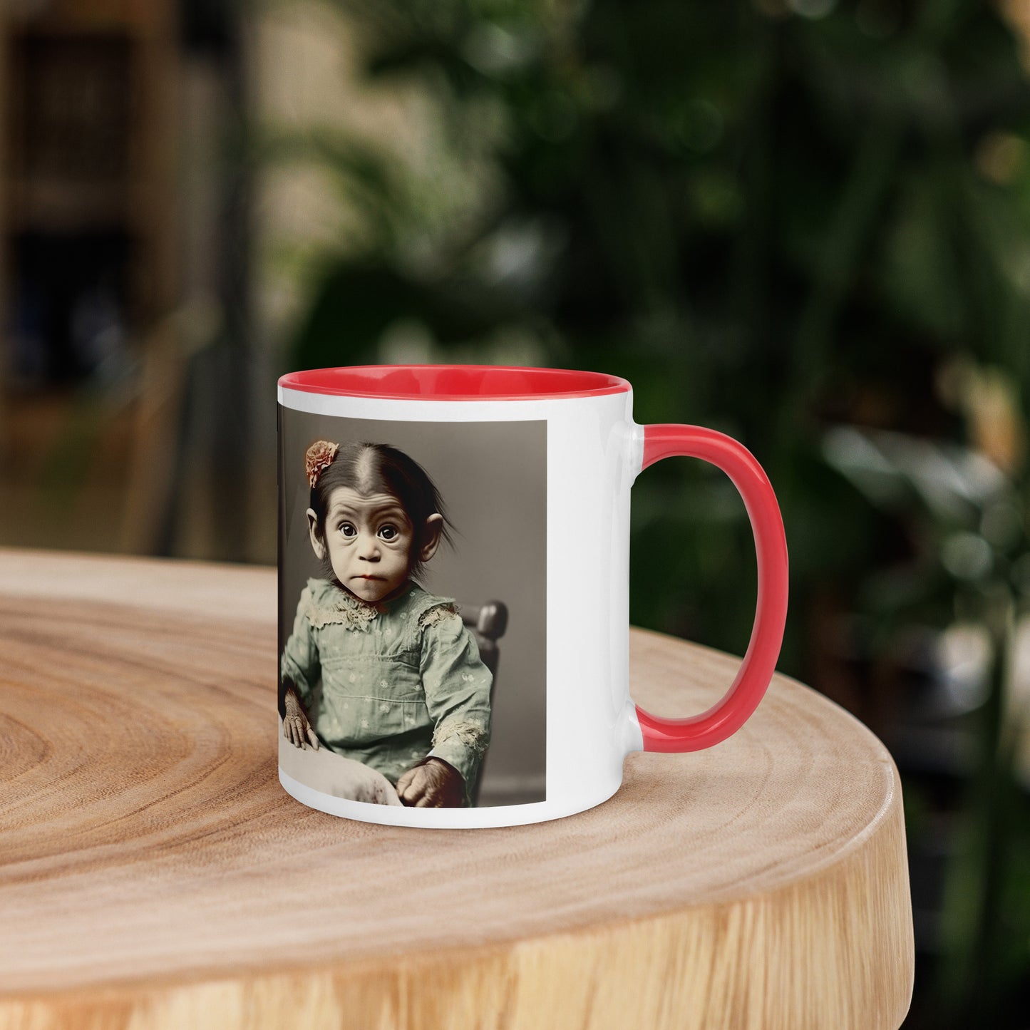 Mug / White Colored / Portrait Lucy Dinkinesh I