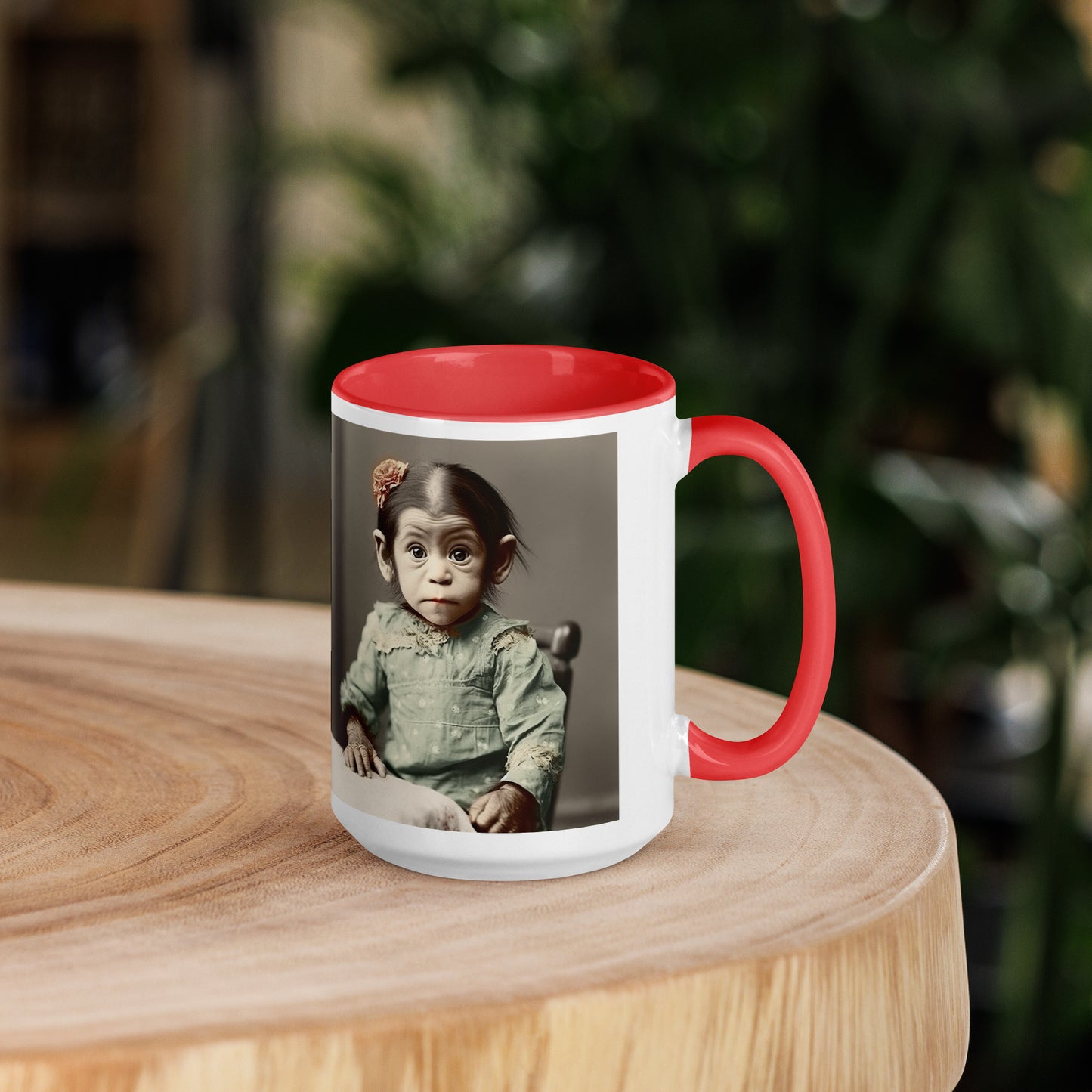 Mug / White Colored / Portrait Lucy Dinkinesh I