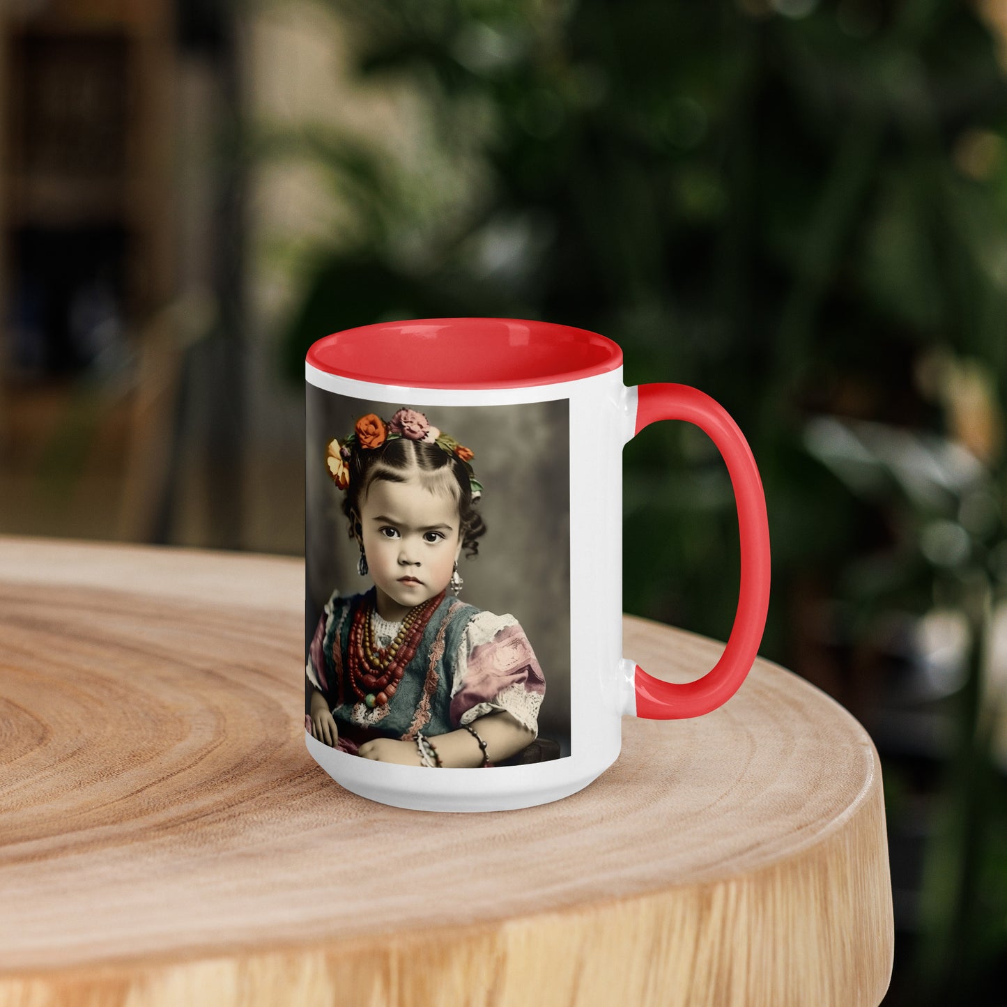 Mug / White Colored / Portrait Magdalena Frida VIII