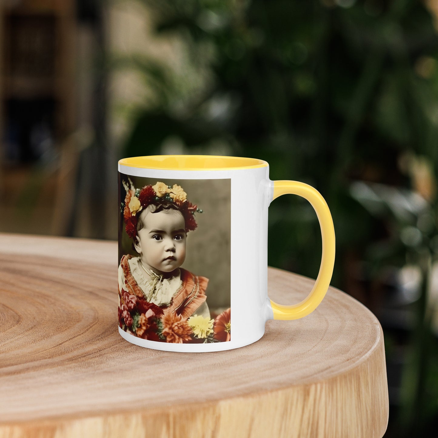 Mug / White Colored / Portrait Magdalena Frida I