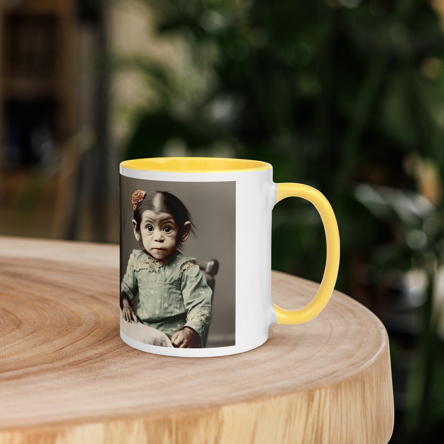 Mug / White Colored / Portrait Lucy Dinkinesh I