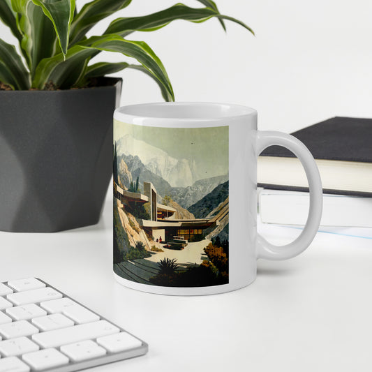 Mug / White Glossy / Architecture #1