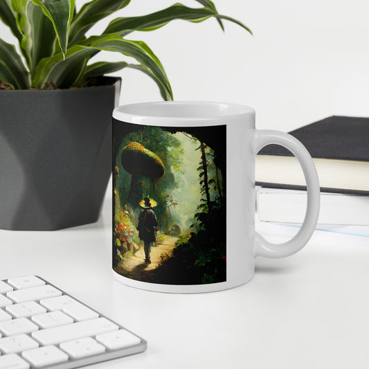 Mug / White Glossy / Fairytale Forest #2