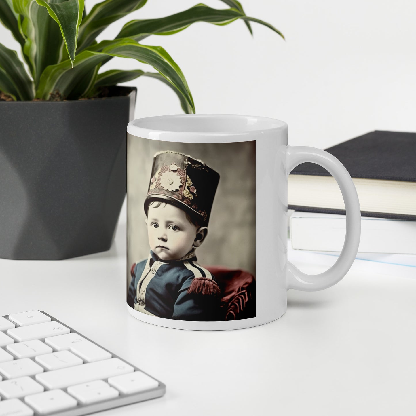 Mug / White Glossy / Portrait Napoleon Carlo III