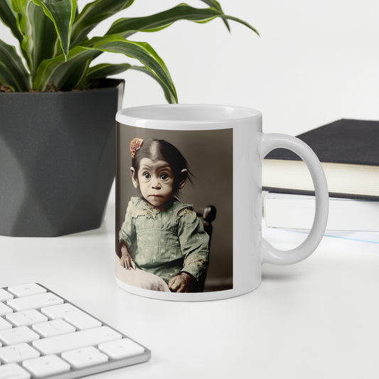 Mug / White Glossy / Portrait Lucy Dinkinesh I