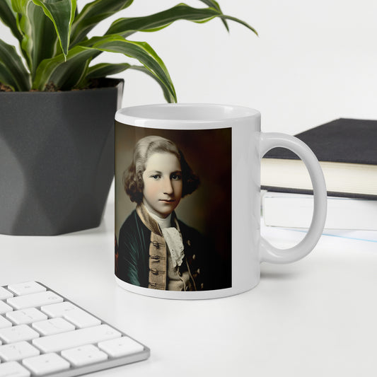 Mug / White Glossy / Portrait George Augustine I