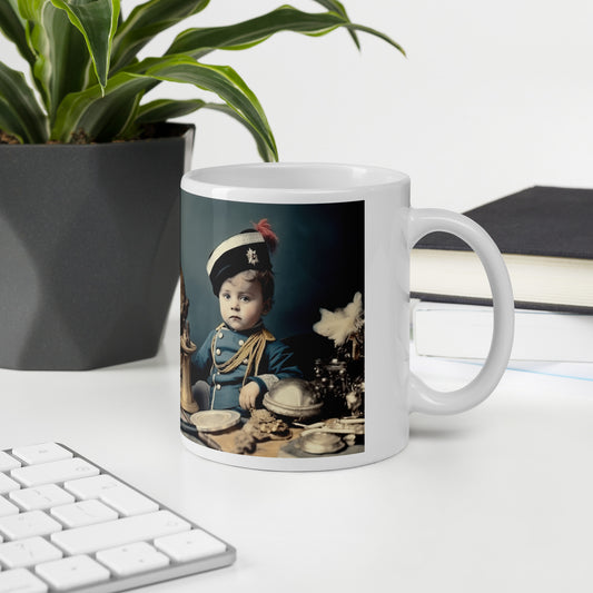 Mug / White Glossy / Portrait Napoleon Carlo VIII