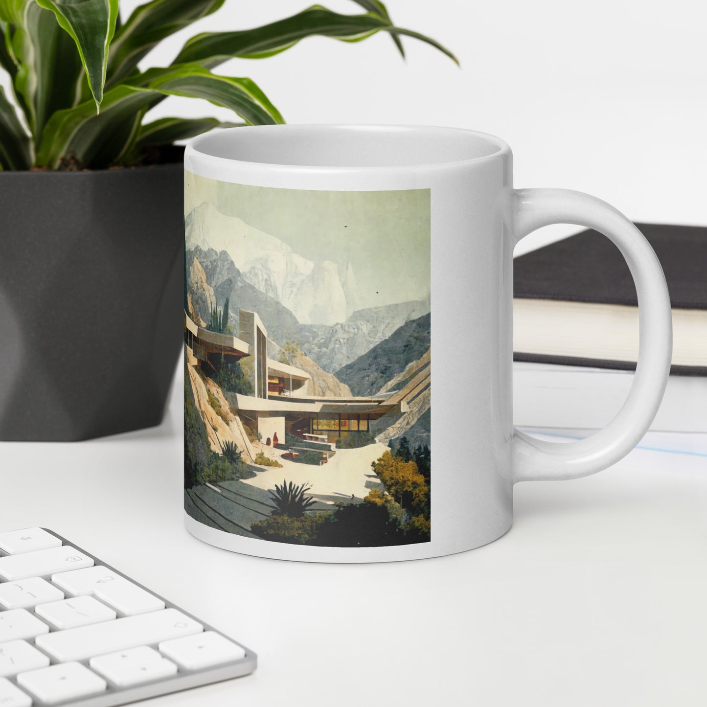 Mug / White Glossy / Architecture #1