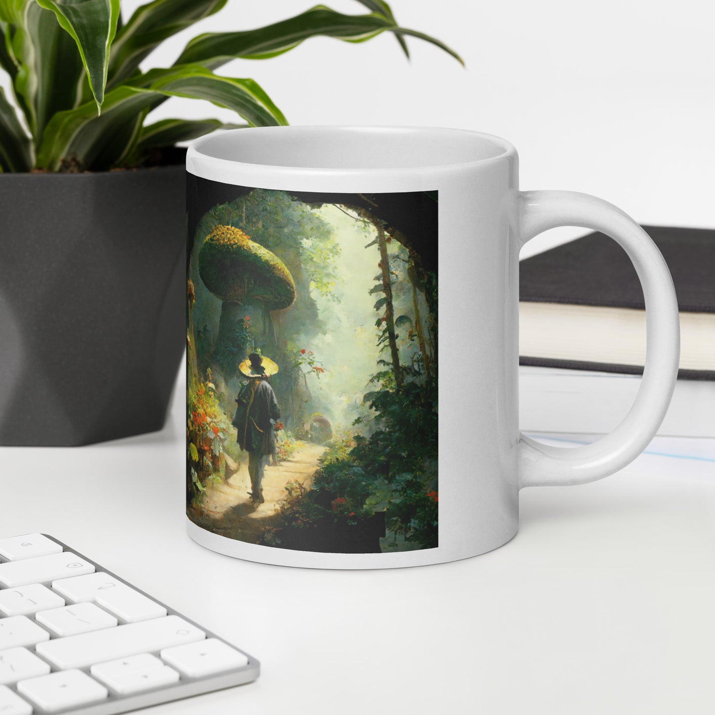 Mug / White Glossy / Fairytale Forest #2