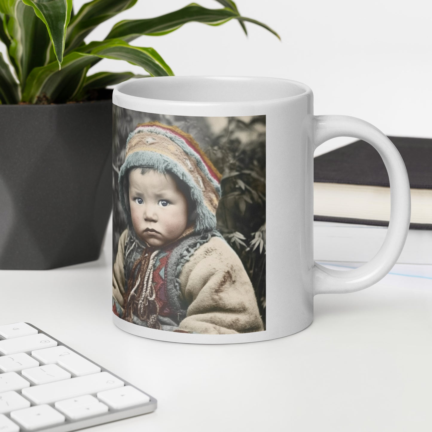 Mug / White Glossy / Portrait Koelbjerg Child I